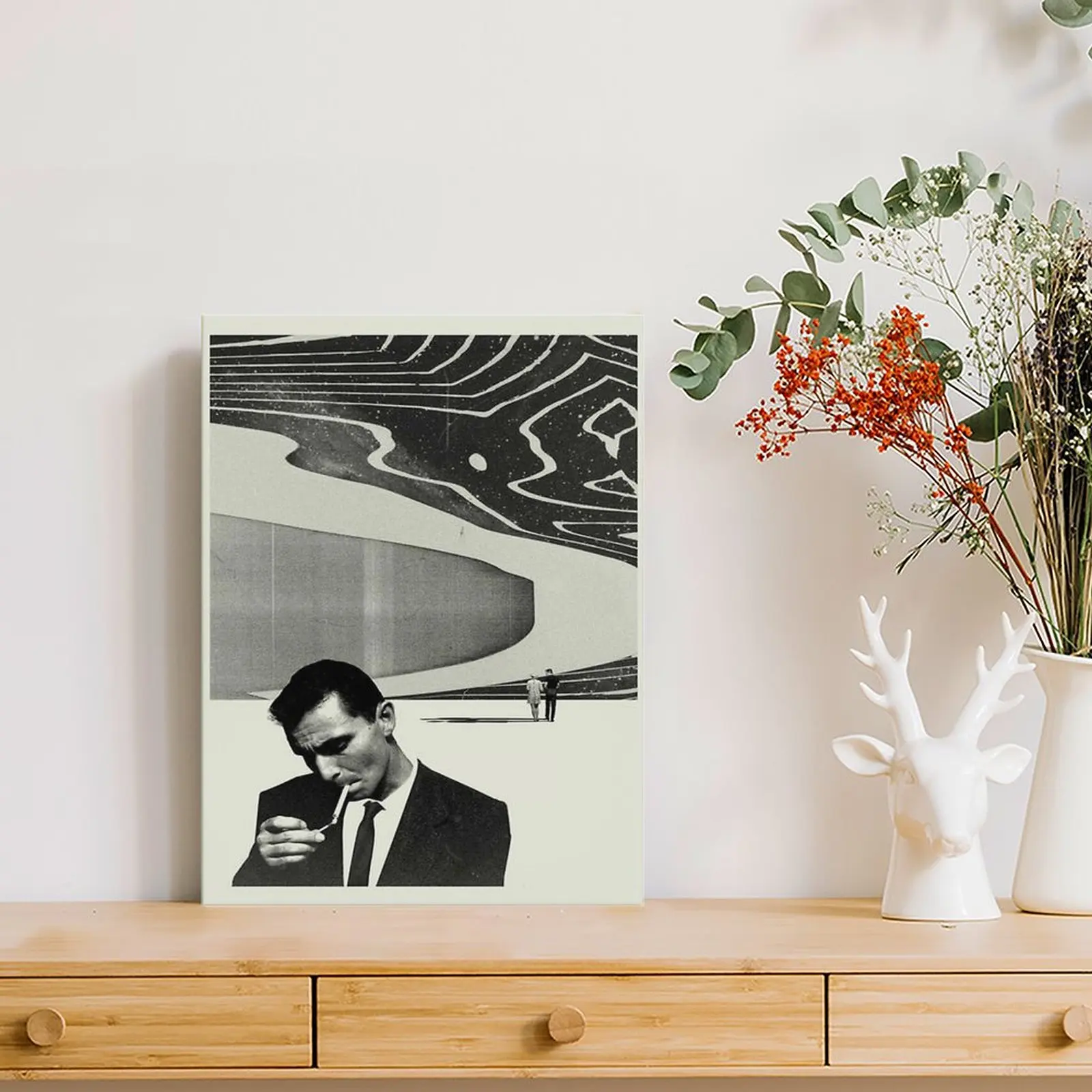 Twilight Zone Rod Serling Canvas Painting Decoration Kitchen Design Cinema Printing Framed Wall Paintings